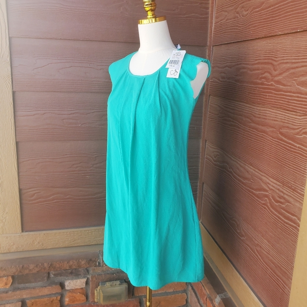 NWT Speechless Jade Green Sleeveless Lined Mini Dress Women's Size XS